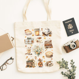 Bolso De Tela Otoño Patrón estético básico favorito del otoño