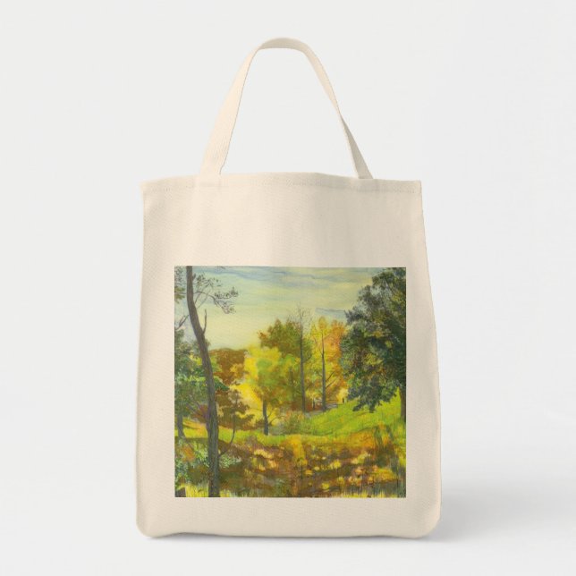 Bolso De Tela Otoño solar (Frente)