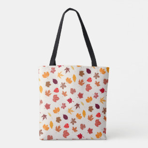Bolso De Tela Otoño Vibes Fall Leaves