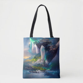 Bolso De Tela Otra tierra viva en las nubes