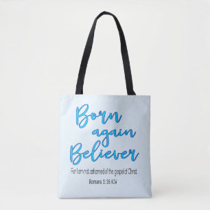 Bolso De Tela Otra vez llevado creyente