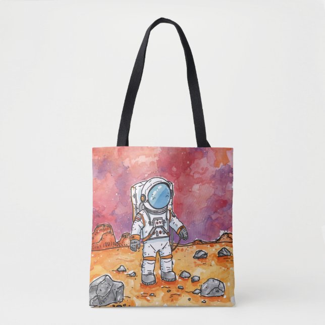 Bolso De Tela Otro Planeta (Anverso)