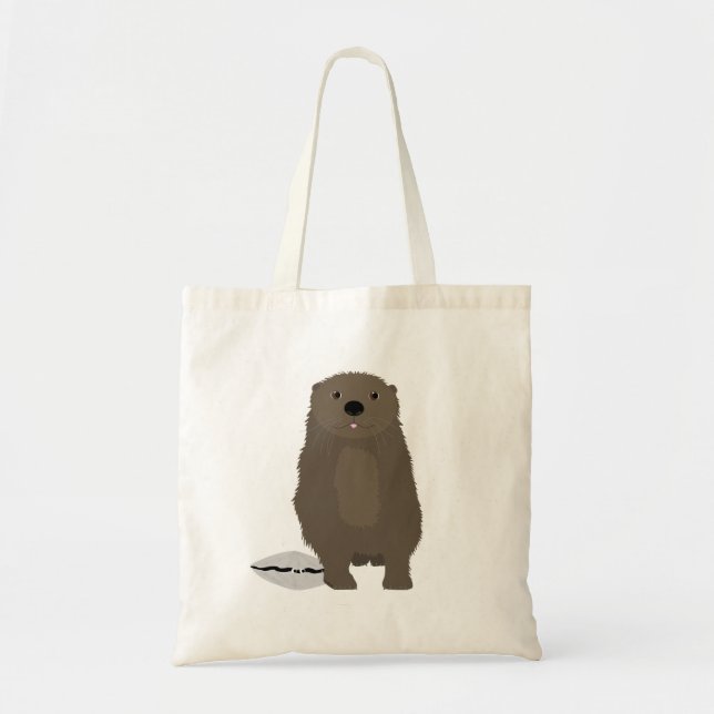 Bolso De Tela Otter Tote Bag (Frente)