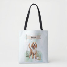 Otterhound Acuarela Perro Personalizado