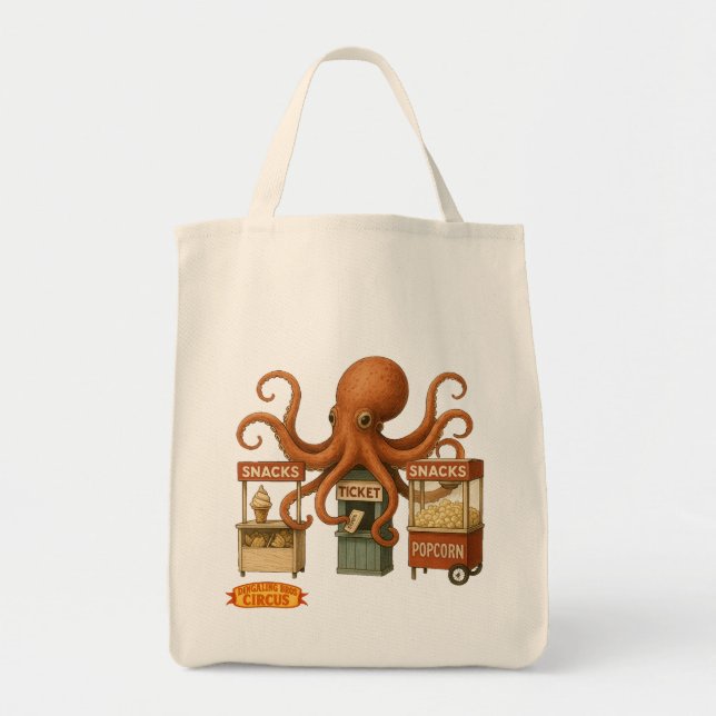 Bolso De Tela Otto’s circus snack shack (Frente)