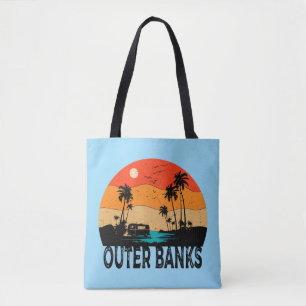 Bolso De Tela Outer Banks North Carolina Vintage
