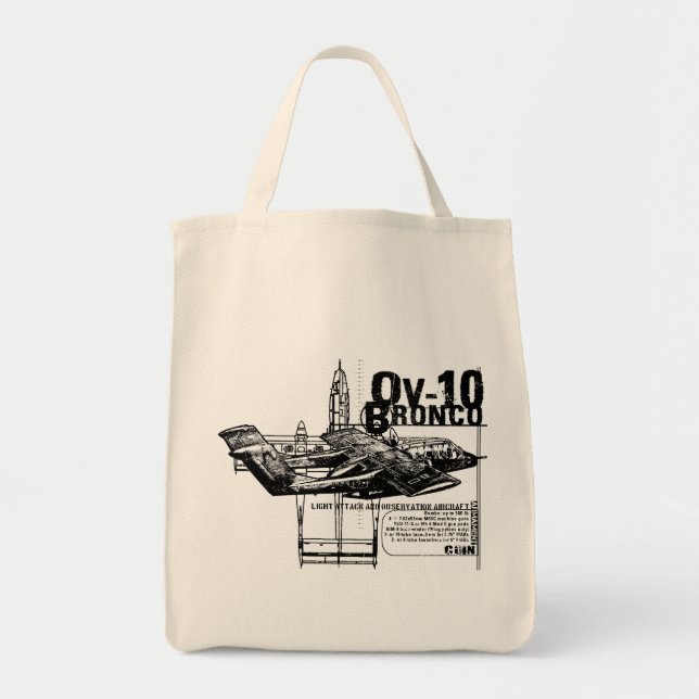 Bolso De Tela OV-10 Bronco (Frente)