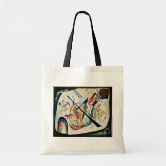 Bolso De Tela Oval blanco, 1919