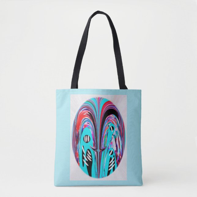 Bolso De Tela Ovalado de moda (Anverso)