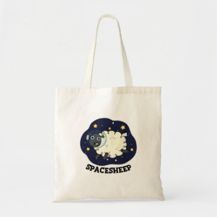 Bolso De Tela Oveja Espacial Astronauta Divertido Juego de Palab