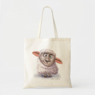 Bolso De Tela Ovejas de Algodón Dibujos Animados
