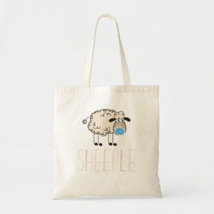 Bolso De Tela Ovejas de oveja llevan máscaras divertidas TShirt
