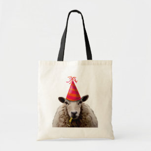 Bolso De Tela Ovejas Fiestas