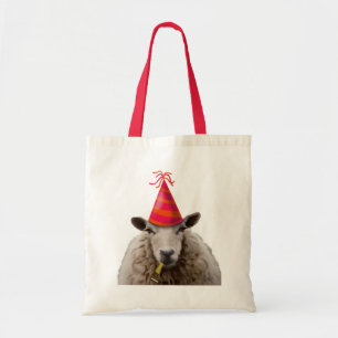 Bolso De Tela Ovejas Fiestas 2