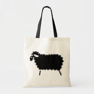 Bolso De Tela Ovejas negras