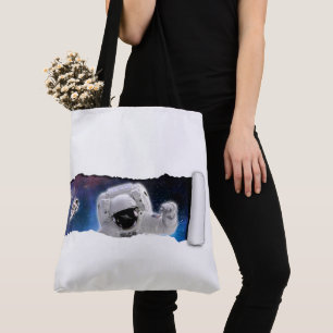 Bolso De Tela OVNI en el espacio - Encuentro de alienígenas astr