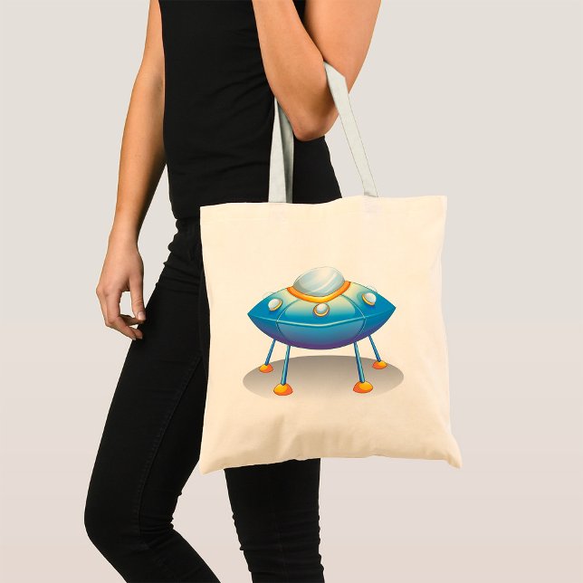 Bolso De Tela OVNI Saucer Volador (Subido por el creador)