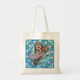 Bolso De Tela Owl Journey
