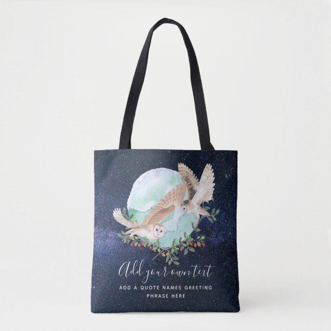 Bolso De Tela OWLS personalizado (Anverso)