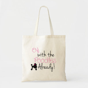 Bolso De Tela Oy con del caniche el tote ya - chicas de Gilmore