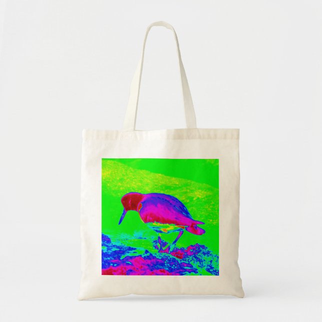 Bolso De Tela Oyster Catcher (Frente)