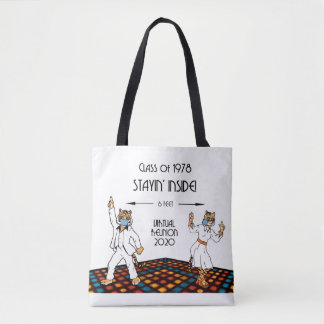 Bolso De Tela P78 Virtual Reunon tote bag