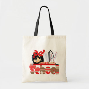 Bolso De Tela P Monograma Tote de presupuesto escolar