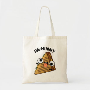 Bolso De Tela Pa-ninny Funny Panini Pun presenta panini s