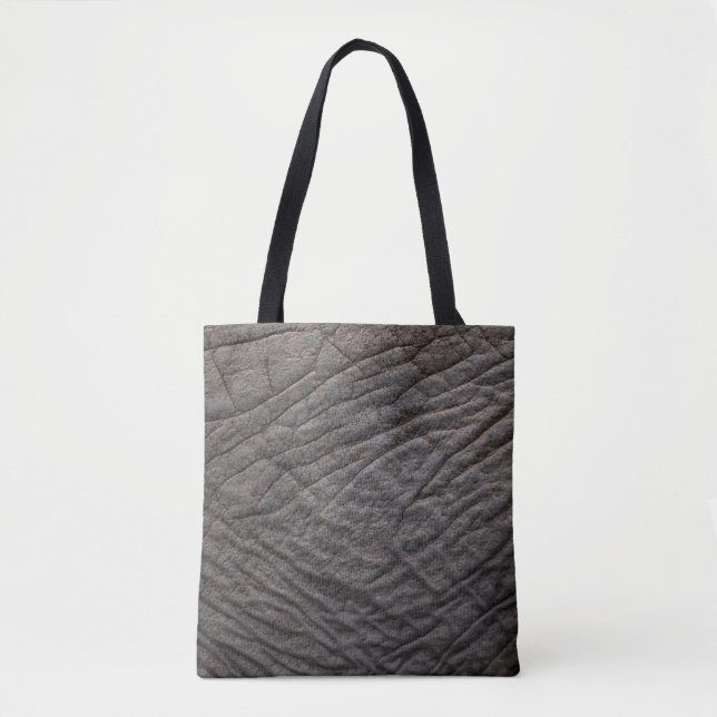 Bolso De Tela Pachydermo de textura de piel de elefante (Anverso)