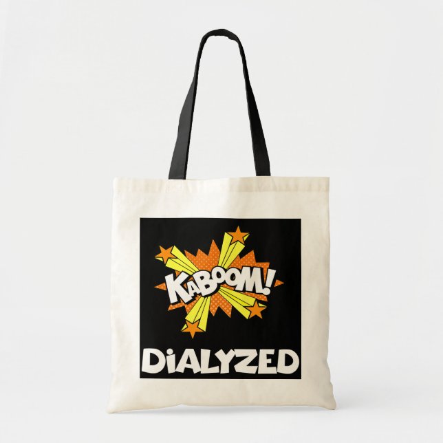 Bolso De Tela Paciente con trasplante de Enfermeras Renales Técn (Frente)