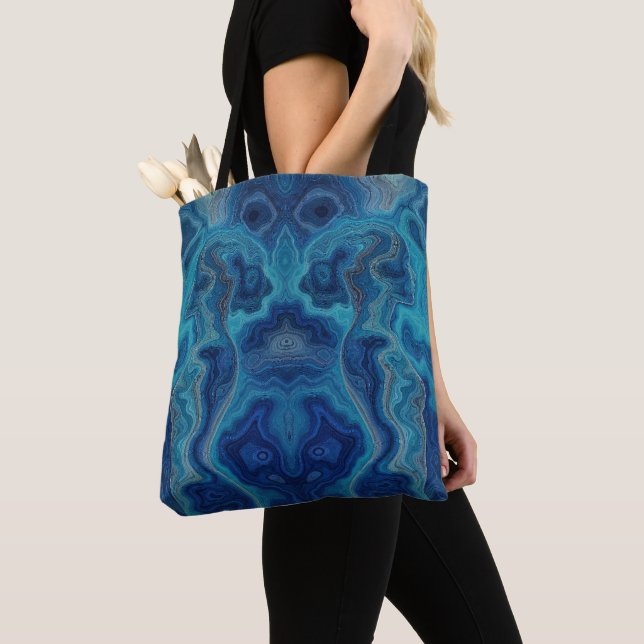 Bolso De Tela “Pacifica” – Un retrato del océano (Detalle)