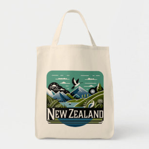 Bolso De Tela Pacífico Sur de Nueva Zelanda