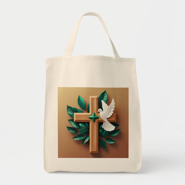 Bolso De Tela Pacto de la Hoja Pacífica (Frente)