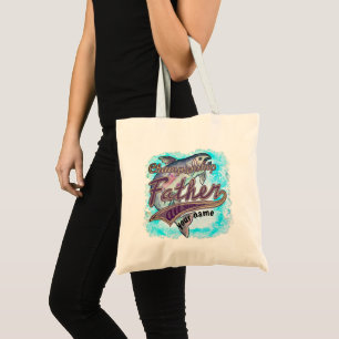 Bolso De Tela Padre de pesca de campeón