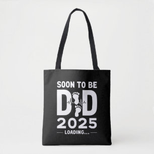 Bolso De Tela Padre Pronto Est 2025 Nuevo Padre a Ser 