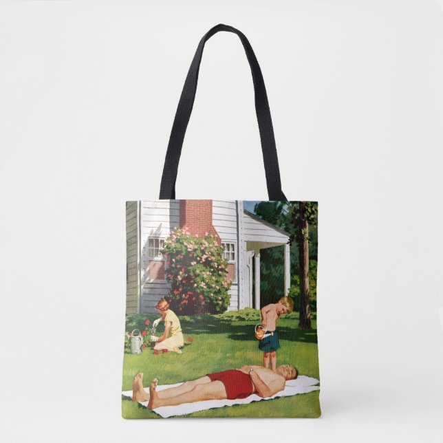 Bolso De Tela Padres rivalizadores (Anverso)
