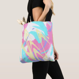 Bolso De Tela Paint Splatt Resumen Arte
