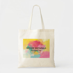 Bolso De Tela Paint Splatter