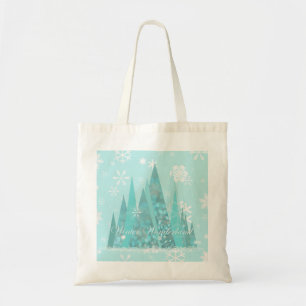 Bolso De Tela País de las maravillas del invierno