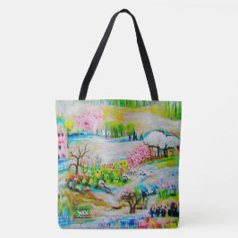 Bolso De Tela Paisaje acuático 2