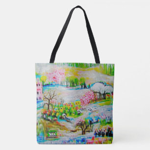 Bolso De Tela Paisaje acuático 2