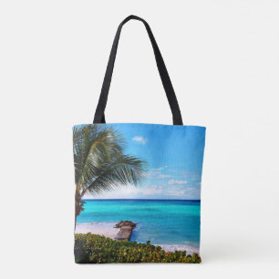 Bolso De Tela Paisaje caribeño