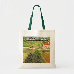 Bolso De Tela Paisaje, Carruaje y Tren de Vincent van Gogh