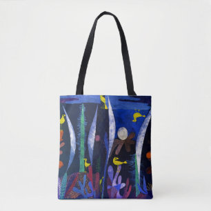 Bolso De Tela Paisaje con pájaros amarillos, Paul Klee