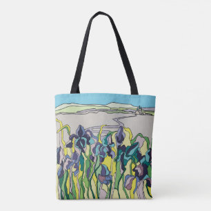 Bolso De Tela Paisaje con un castillo