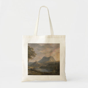 Bolso De Tela Paisaje con un lago - Paul Sandby - c1808