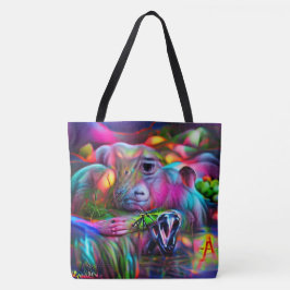 Bolso De Tela Paisaje de ensueño vivo: Agrizoofobia