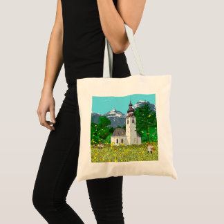 Bolso De Tela Paisaje de Innsbruck Austria Arte caprichoso