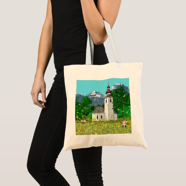 Bolso De Tela Paisaje de Innsbruck Austria Arte caprichoso (Anverso (producto))