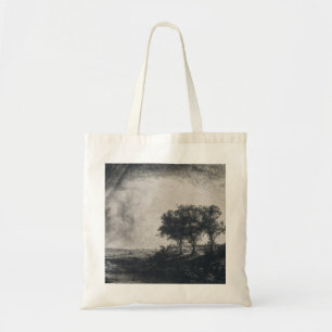 Bolso De Tela Paisaje de la pintura del arte de Rembrandt